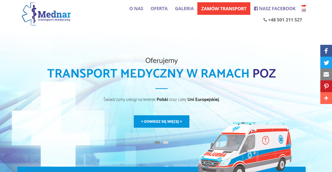 MEDNAR Transport Medyczny